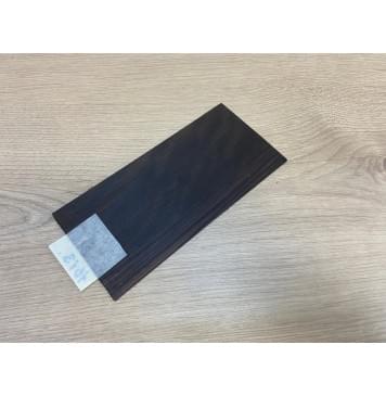 Эбен Чёрный (шлифованная) заготовка накладки на головку грифа Радиал ААА 2х94х197 мм-1