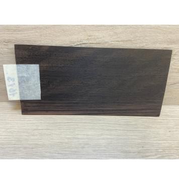 Эбен Чёрный (шлифованная) заготовка накладки на головку грифа Радиал ААА 2х94х197 мм-2