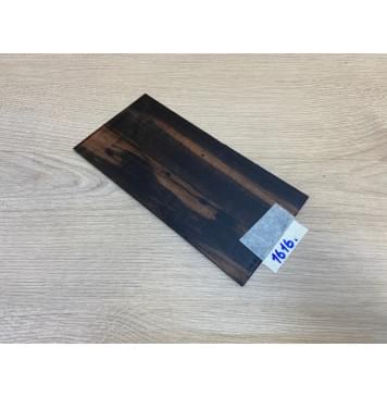 Эбен Чёрный заготовка накладки на головку грифа Радиал АА 2.5х97х198 мм-1