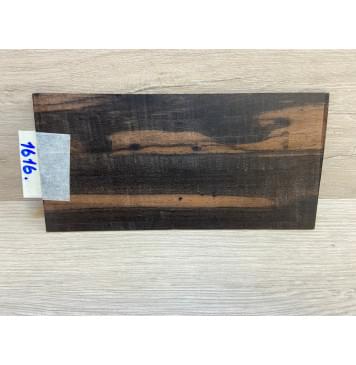 Эбен Чёрный заготовка накладки на головку грифа Радиал АА 2.5х97х198 мм-0