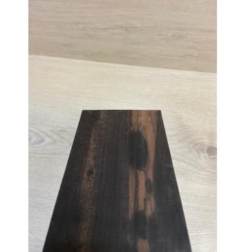 Эбен Чёрный заготовка накладки на головку грифа Радиал АА 2.5х97х198 мм-6