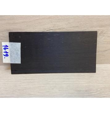 Эбен Чёрный (шлифованная) заготовка накладки на головку грифа Радиал АА 1.5х95х198 мм-4