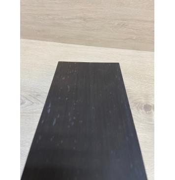 Эбен Чёрный (шлифованная) заготовка накладки на головку грифа Радиал АА 1.5х95х198 мм-3