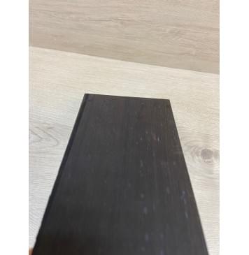 Эбен Чёрный (шлифованная) заготовка накладки на головку грифа Радиал АА 1.5х95х198 мм-5