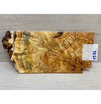 Тополь Белолистка Кап заготовка накладки на головку грифа Смешанный ААА 5х120х220 мм-0