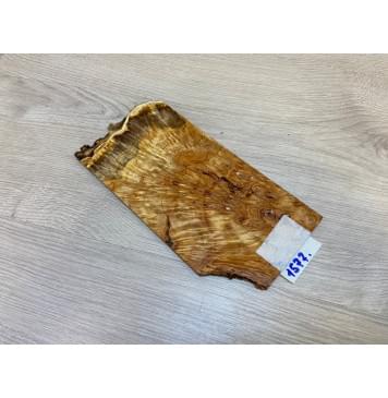 Тополь Белолистка Кап заготовка накладки на головку грифа Смешанный ААА 6х120-90х220 мм-2