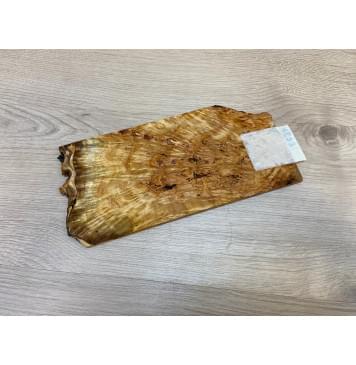 Тополь Белолистка Кап заготовка накладки на головку грифа Смешанный ААА 6х120-90х220 мм-3