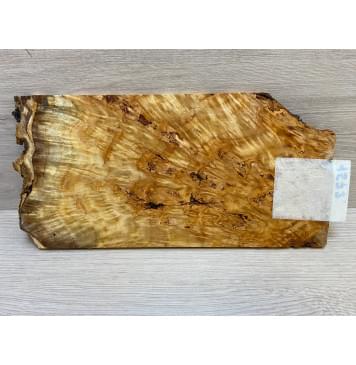 Тополь Белолистка Кап заготовка накладки на головку грифа Смешанный ААА 6х120-90х220 мм-6