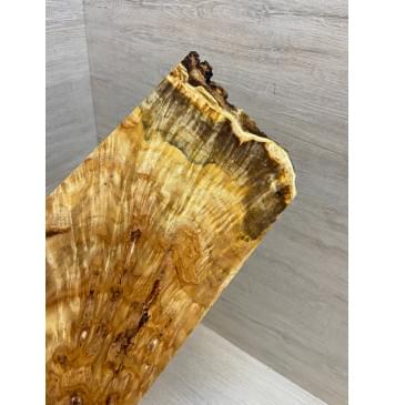 Тополь Белолистка Кап заготовка накладки на головку грифа Смешанный ААА 6х120-90х220 мм-4