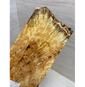 Тополь Белолистка Кап заготовка накладки на головку грифа Смешанный ААА 6х120-90х220 мм-5