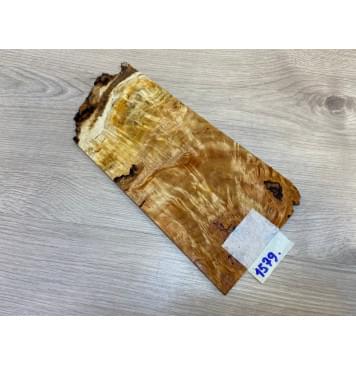 Тополь Белолистка Кап заготовка накладки на головку грифа Смешанный ААА 5х118х220-195 мм-3