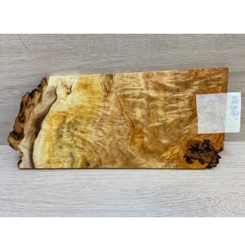 Тополь Белолистка Кап заготовка накладки на головку грифа Смешанный ААА 5х118х220-195 мм-2