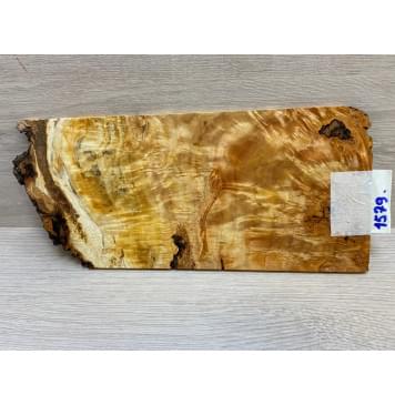 Тополь Белолистка Кап заготовка накладки на головку грифа Смешанный ААА 5х118х220-195 мм-0