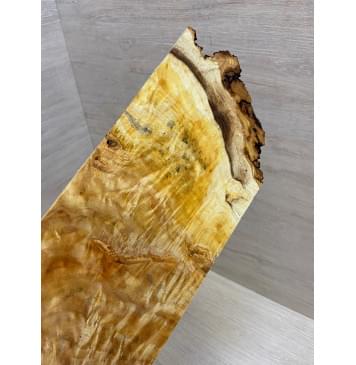 Тополь Белолистка Кап заготовка накладки на головку грифа Смешанный ААА 5х118х220-195 мм-6