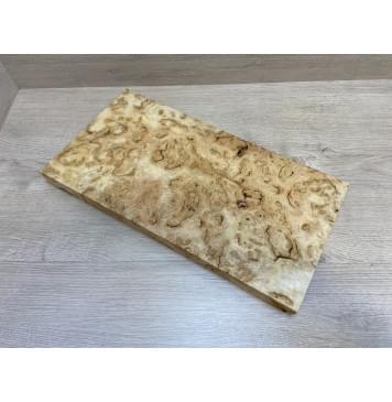 Тополь Белолистка Кап заготовка на топ под заливку Смешанный ААА 34х227-213х430 мм - 1шт (под распил)-2