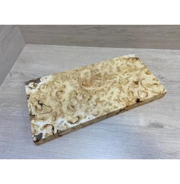 Тополь Белолистка Кап заготовка на топ под заливку Смешанный ААА 34х227-213х430 мм - 1шт (под распил)-4