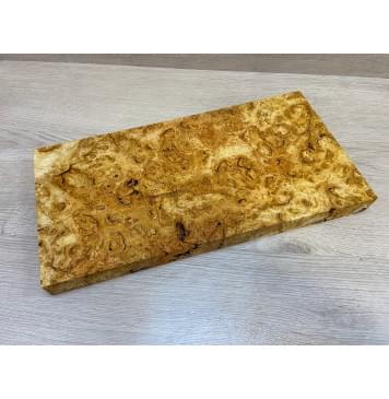 Тополь Белолистка Кап заготовка на топ под заливку Смешанный ААА 34х227-213х430 мм - 1шт (под распил)-5