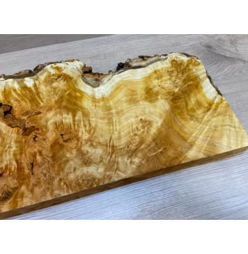 Тополь Белолистка Кап заготовка на топ под заливку Смешанный ААА 37х240-190х635 мм - 1шт (под распил) АКЦИЯ-11