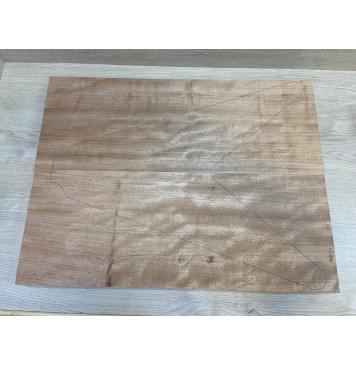 Окуме (Габон) заготовка корпуса Радиал АА 45х224х595 мм (2 шт)-0