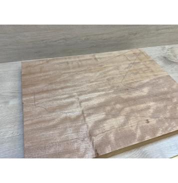 Окуме (Габон) заготовка корпуса Радиал АА 45х224х595 мм (2 шт)-3