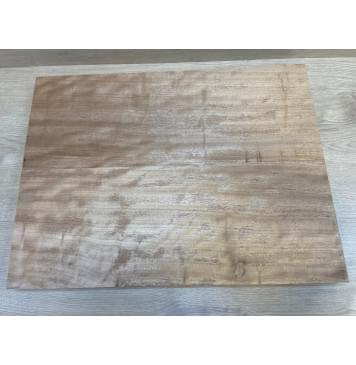 Окуме (Габон) заготовка корпуса Радиал ААА 44х222х592 мм (2 шт)-3