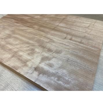 Окуме (Габон) заготовка корпуса Радиал ААА 44х222х592 мм (2 шт)-9