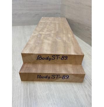 Окуме (Габон) заготовка корпуса Радиал ААА 44х222х592 мм (2 шт)-5