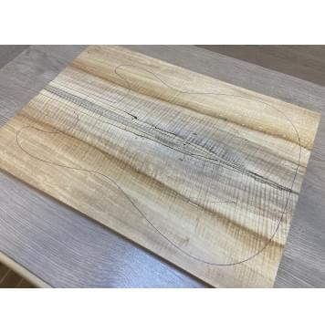 Клён Американский Spalted Волнистый заготовка на топ под заливку Радиал А Волна АА 24х180х505 мм (2 шт книжкой) (Уценка-гнилостные поражения древесины,под стабилизацию или работу с порозаполнителями) Клён Американский Spalted Волнистый заготовка на топ под заливку Радиал А Волна АА 24х180х505 мм (2 шт книжкой) (Уценка-гнилостные поражения древесины,под стабилизацию или работу с порозаполнителями)-2