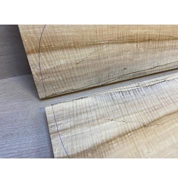 Клён Американский Spalted Волнистый заготовка на топ под заливку Радиал А Волна АА 24х180х505 мм (2 шт книжкой) (Уценка-гнилостные поражения древесины,под стабилизацию или работу с порозаполнителями) Клён Американский Spalted Волнистый заготовка на топ под заливку Радиал А Волна АА 24х180х505 мм (2 шт книжкой) (Уценка-гнилостные поражения древесины,под стабилизацию или работу с порозаполнителями)-9