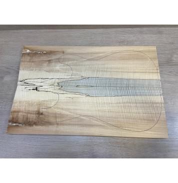Клён Американский Spalted Волнистый заготовка на топ Радиал АА Волна АА 24.5х180х550 мм (2 шт книжкой) АКЦИЯ Клён Американский Spalted Волнистый заготовка на топ Радиал АА Волна АА 24.5х180х550 мм (2 шт книжкой) АКЦИЯ-0