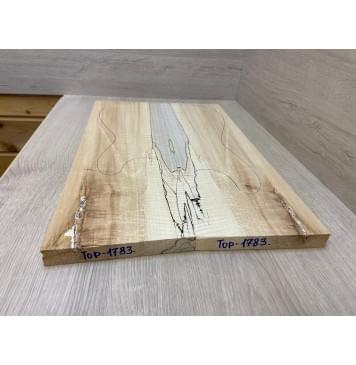 Клён Американский Spalted Волнистый заготовка на топ Радиал АА Волна АА 24.5х180х550 мм (2 шт книжкой) АКЦИЯ Клён Американский Spalted Волнистый заготовка на топ Радиал АА Волна АА 24.5х180х550 мм (2 шт книжкой) АКЦИЯ-4
