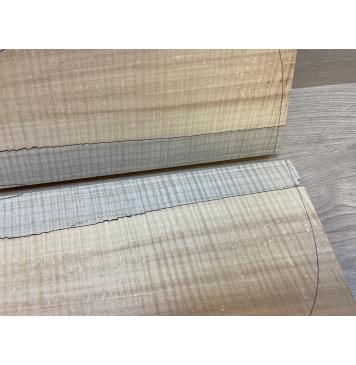 Клён Американский Spalted Волнистый заготовка на топ Радиал АА Волна АА 24.5х180х550 мм (2 шт книжкой) АКЦИЯ Клён Американский Spalted Волнистый заготовка на топ Радиал АА Волна АА 24.5х180х550 мм (2 шт книжкой) АКЦИЯ-10