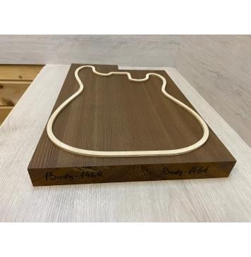 Ясень Печёный 180гр заготовка корпуса Радиал ААА 43х175х525-475 мм, 2шт, 557 кг/м3-2