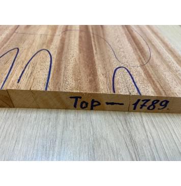 Махагон Кая заготовка на топ Радиал АА 21х182х500 мм - 2 шт. (книжкой)-5