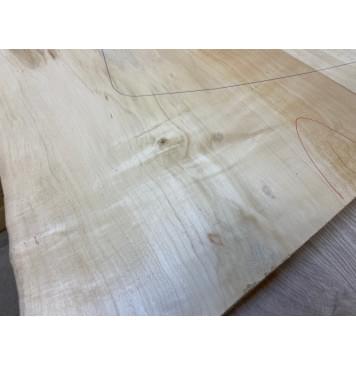 Клён Американский заготовка корпуса Смешанный АА 32х260-210х250х660-640 мм - 2 шт (Уценка-трещина)-14