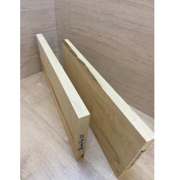 Клён Американский заготовка корпуса Смешанный А 32х265х635 мм - 2 шт (Уценка-трещина)-13