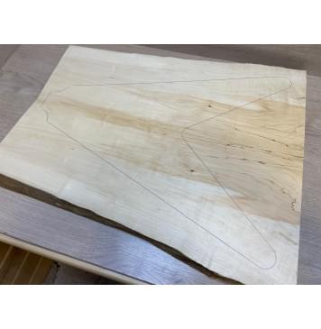 Клён Американский заготовка корпуса Смешанный АА 30х230-175х595 мм - 2 шт-1