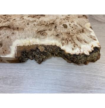 Тополь Кап заготовка на топ под заливку Смешанный ААА 30х253-200х635-515 мм - 1 шт (под распил)-8