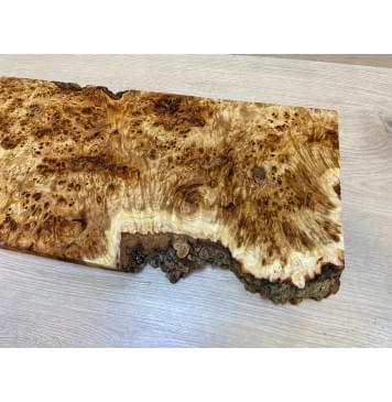 Тополь Кап заготовка на топ под заливку Смешанный ААА 30х253-200х635-515 мм - 1 шт (под распил)-7