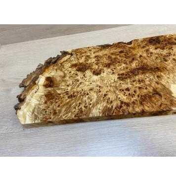 Тополь Кап заготовка на топ под заливку Смешанный ААА 30х253-200х635-515 мм - 1 шт (под распил)-11