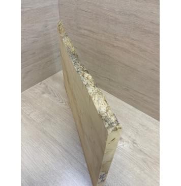 Клён Облачко заготовка на топ Смешанный АА Волна АА 20х360-335х540 мм - (цельный)-9