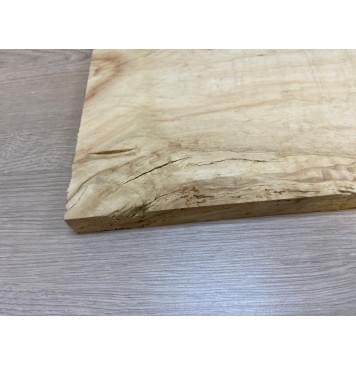 Клён Облачко заготовка на топ Смешанный АА Волна АА 20х360-335х540 мм - (цельный)-11