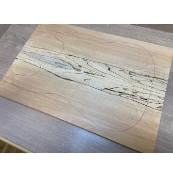 Клён Американский Spalted Волнистый заготовка на топ под заливку Радиал А Волна АА 22х182х530 мм (2 шт книжкой) АКЦИЯ Клён Американский Spalted Волнистый заготовка на топ под заливку Радиал А Волна АА 22х182х530 мм (2 шт книжкой) АКЦИЯ-3