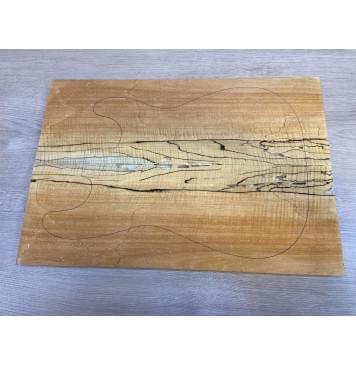 Клён Американский Spalted Волнистый заготовка на топ под заливку Радиал А Волна АА 22х182х530 мм (2 шт книжкой) АКЦИЯ Клён Американский Spalted Волнистый заготовка на топ под заливку Радиал А Волна АА 22х182х530 мм (2 шт книжкой) АКЦИЯ-0