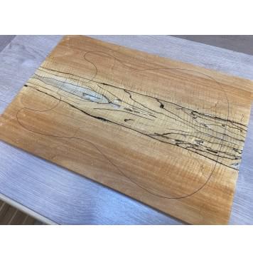 Клён Американский Spalted Волнистый заготовка на топ под заливку Радиал А Волна АА 22х182х530 мм (2 шт книжкой) АКЦИЯ Клён Американский Spalted Волнистый заготовка на топ под заливку Радиал А Волна АА 22х182х530 мм (2 шт книжкой) АКЦИЯ-12
