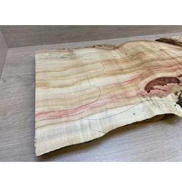 Клён Американский заготовка корпуса под заливку Смешанный АА 41.5х370-340х660 мм (массив) АКЦИЯ-7