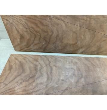 Макоре Пламя заготовка на топ Тангент ААА 20х234х625 мм - 2 шт. (книжкой)-6