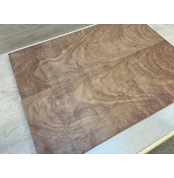 Макоре Пламя заготовка на топ Тангент ААА 19х235х625 мм - 2 шт. (книжкой)-2