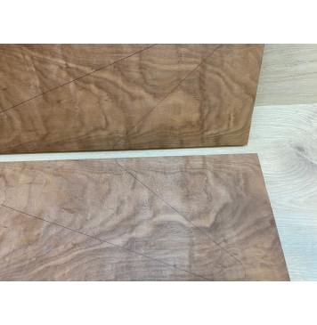 Макоре Пламя заготовка на топ Тангент ААА 19х235х625 мм - 2 шт. (книжкой)-8