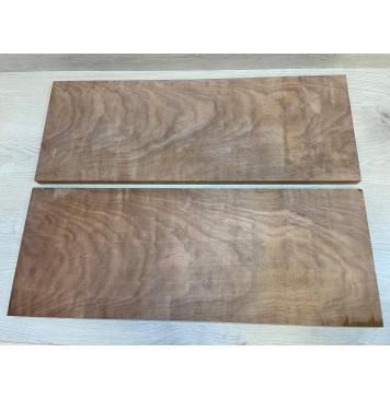 Макоре Пламя заготовка на топ Тангент ААА 19х235х625 мм - 2 шт. (книжкой)-6